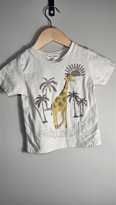 T-Shirt girafe | Kit + Pearl | 3T