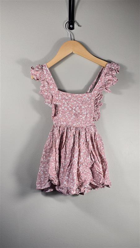 Robe tablier à dos croisé | Marque inconnue | 2T