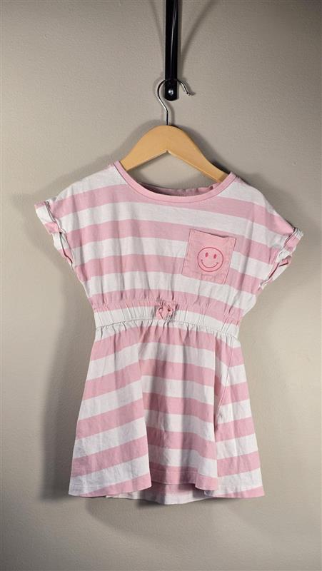 Robe lignée à taille cintrée | TAG | 4T