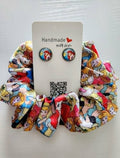 Ensemble chouchou et boucles d'oreilles *Neuf*