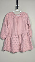 Robe en pointelle fleurie | Zara | 4-5A *Quelques mailles