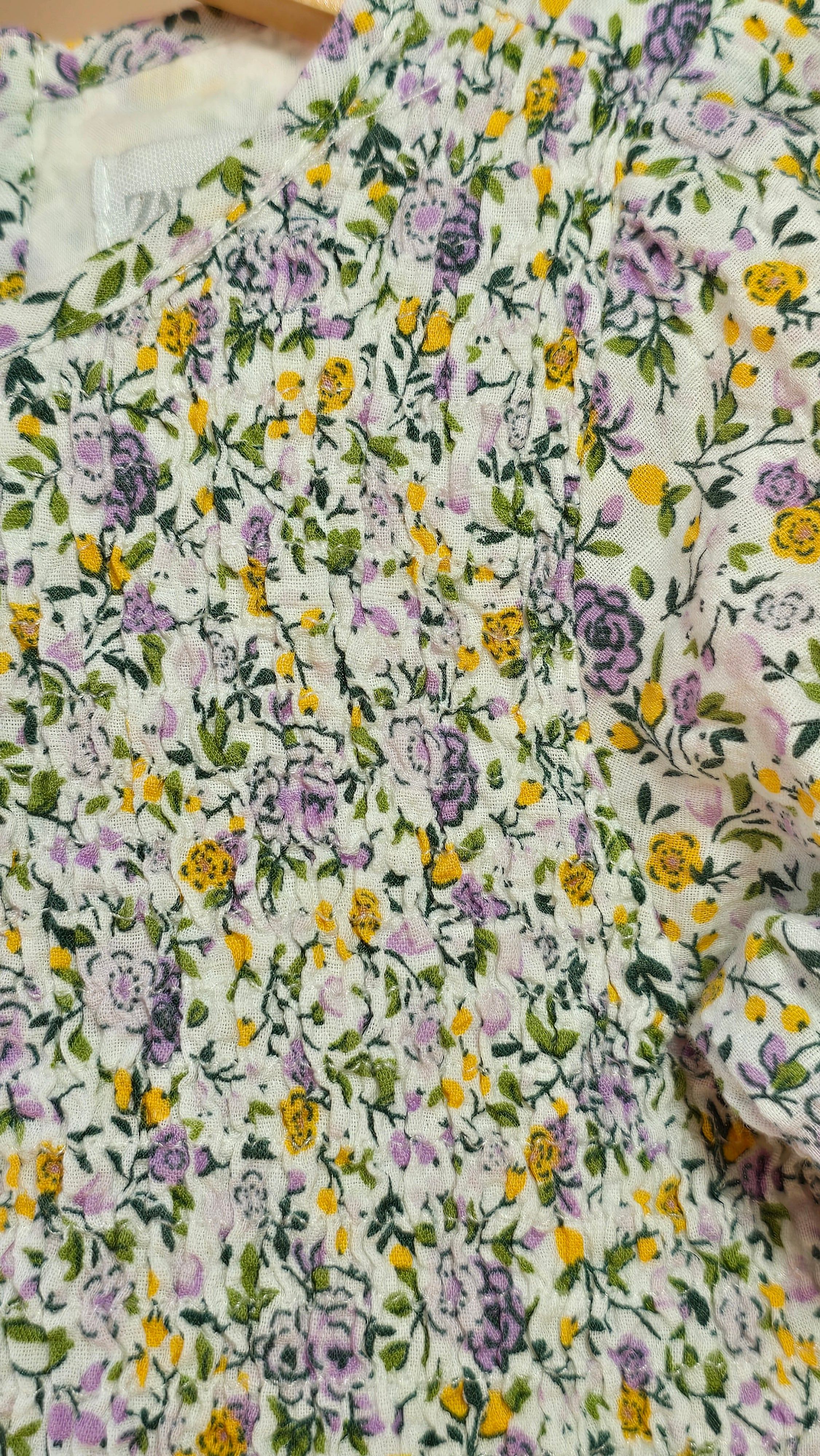 Robe fleurie doublée | Zara | 2-3 ans