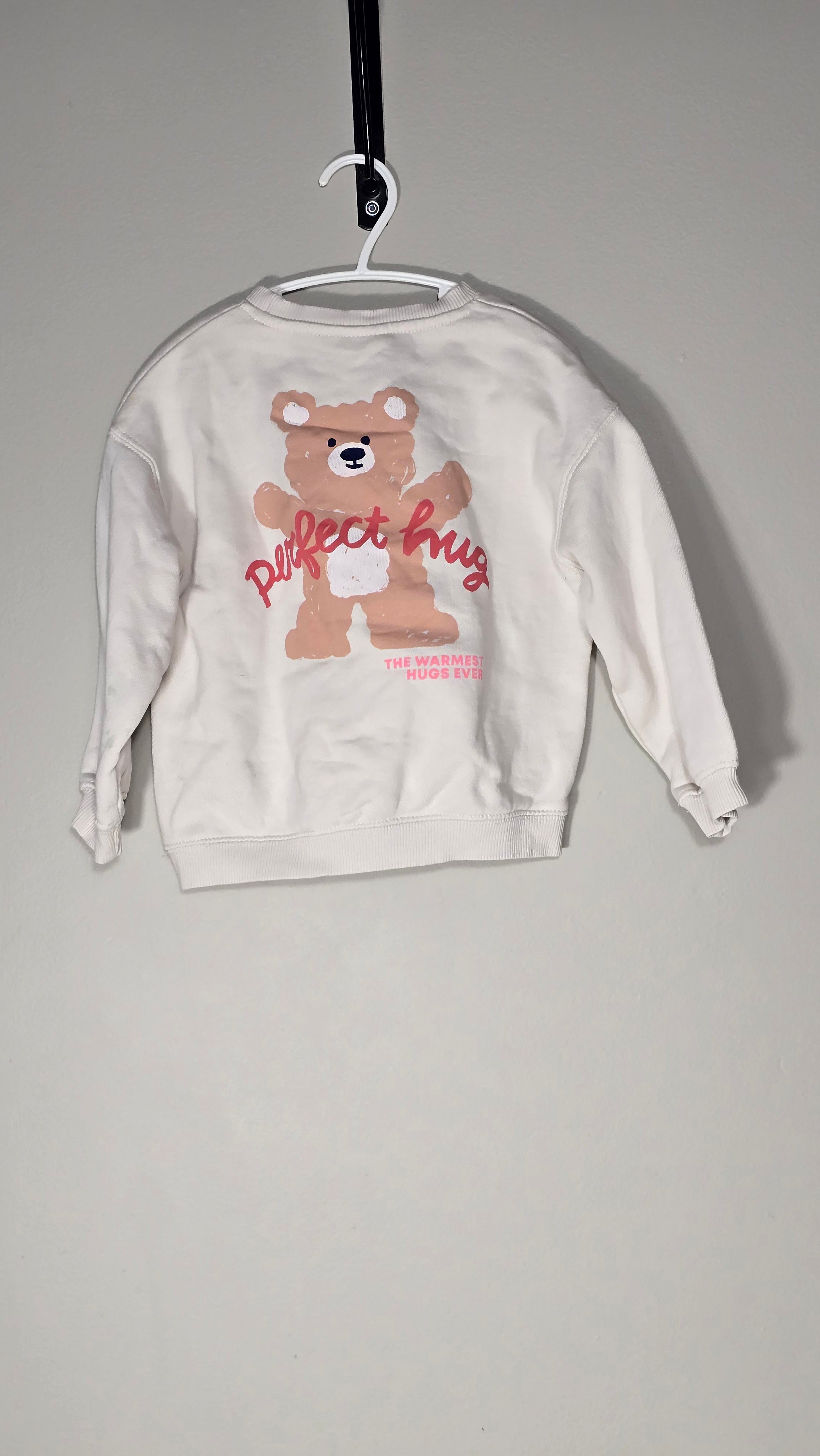 Crewneck "Perfect hug" | Zara | 4A *taches