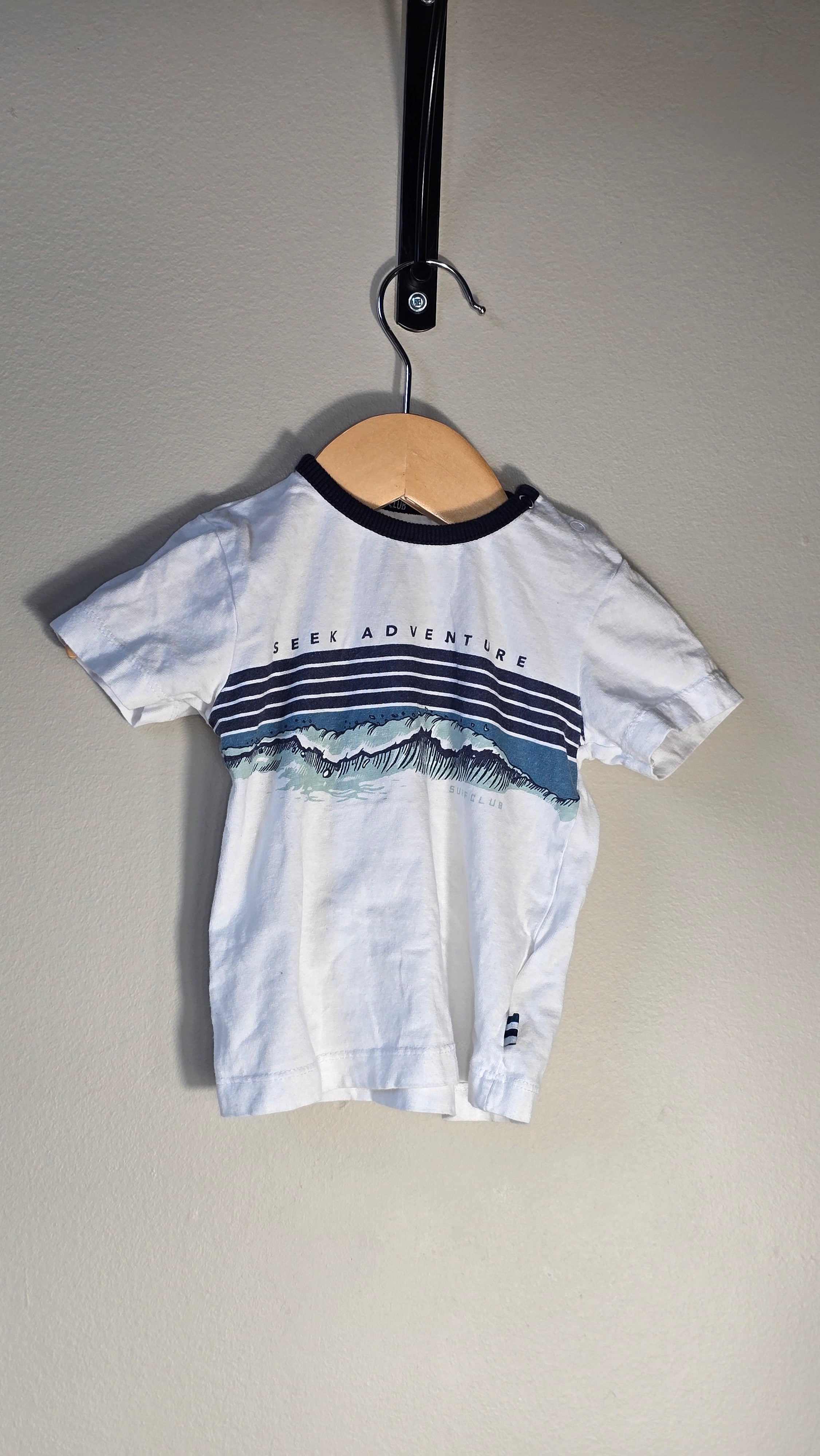 T-shirt "Seek adventure" | Dirkje | 18 months