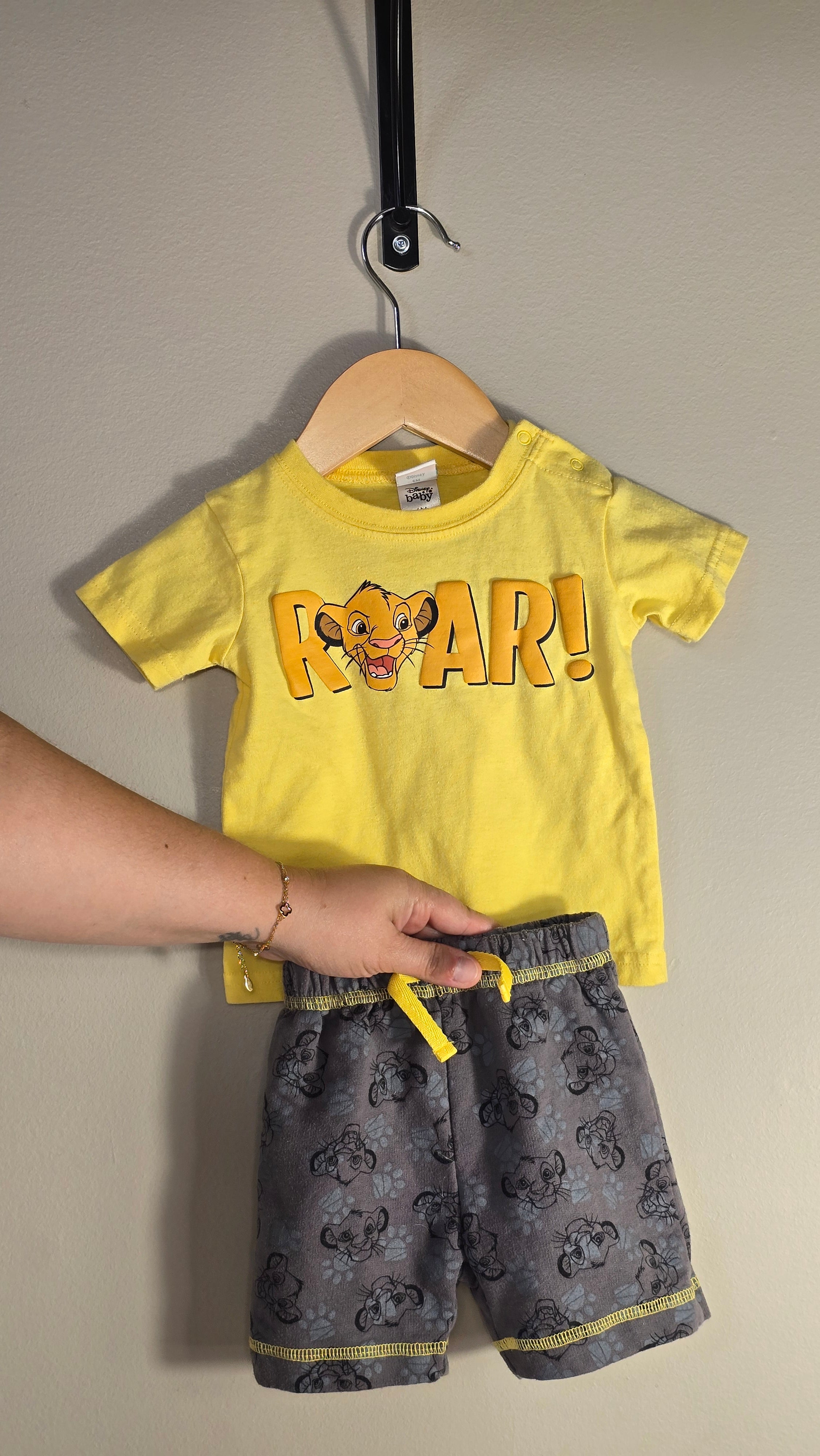 Ensemble short Roi Lion | Disney Baby | 6 mois