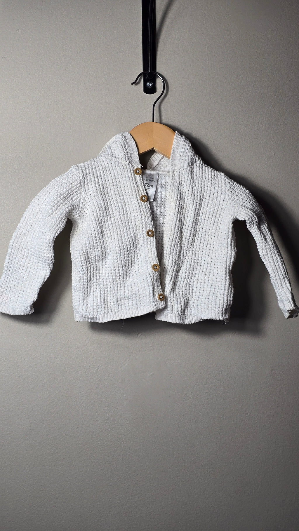 Veste en laine à capuche Carter's 12 mois