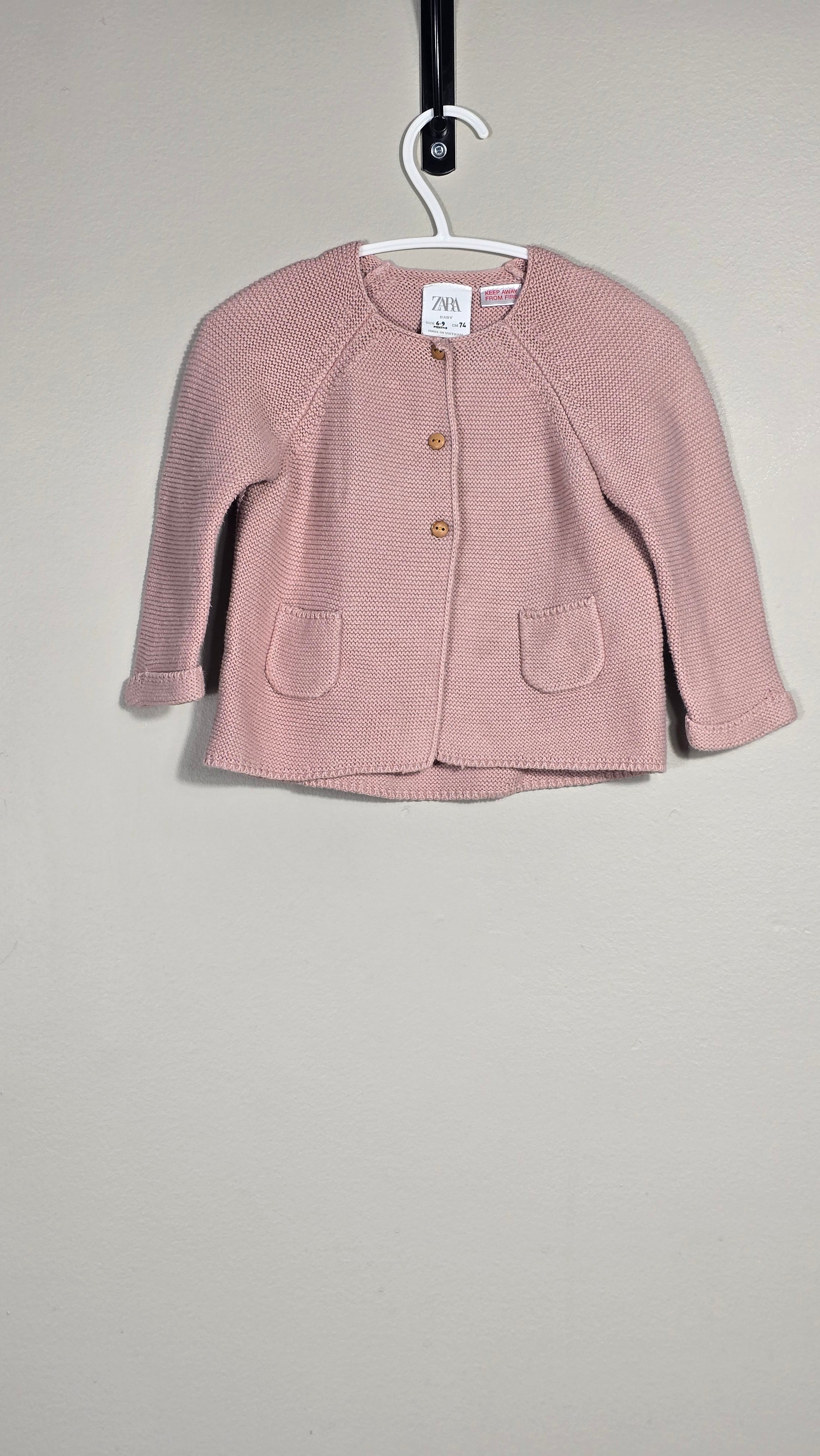 *Cardigan crocheté | Zara | 6-9 mois