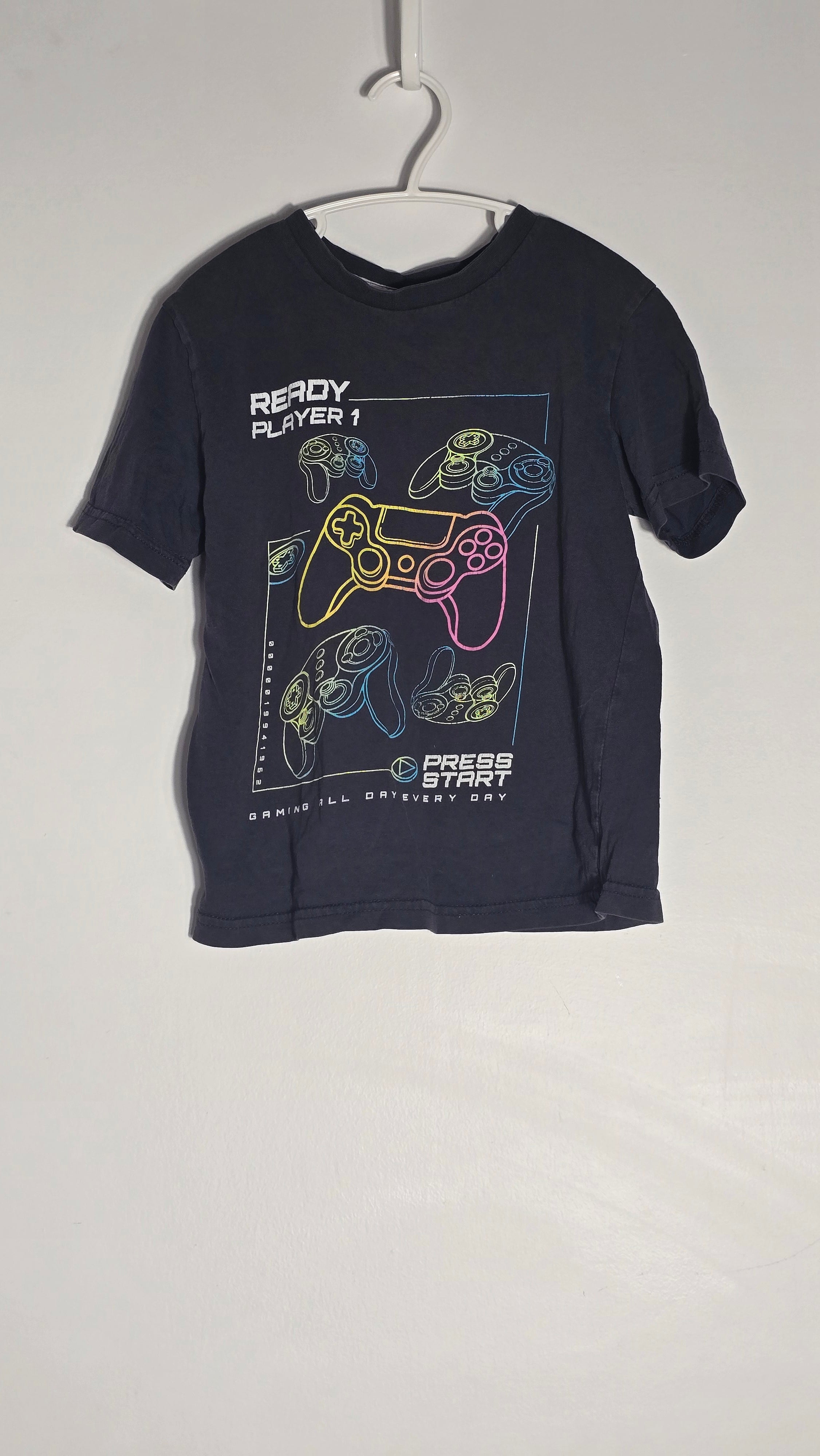 T-shirt gaming  | George | 6 ans *Dessin un peu craqué