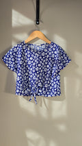 T-shirt en mousseline avec boucle frontale | Zara | 8 ans