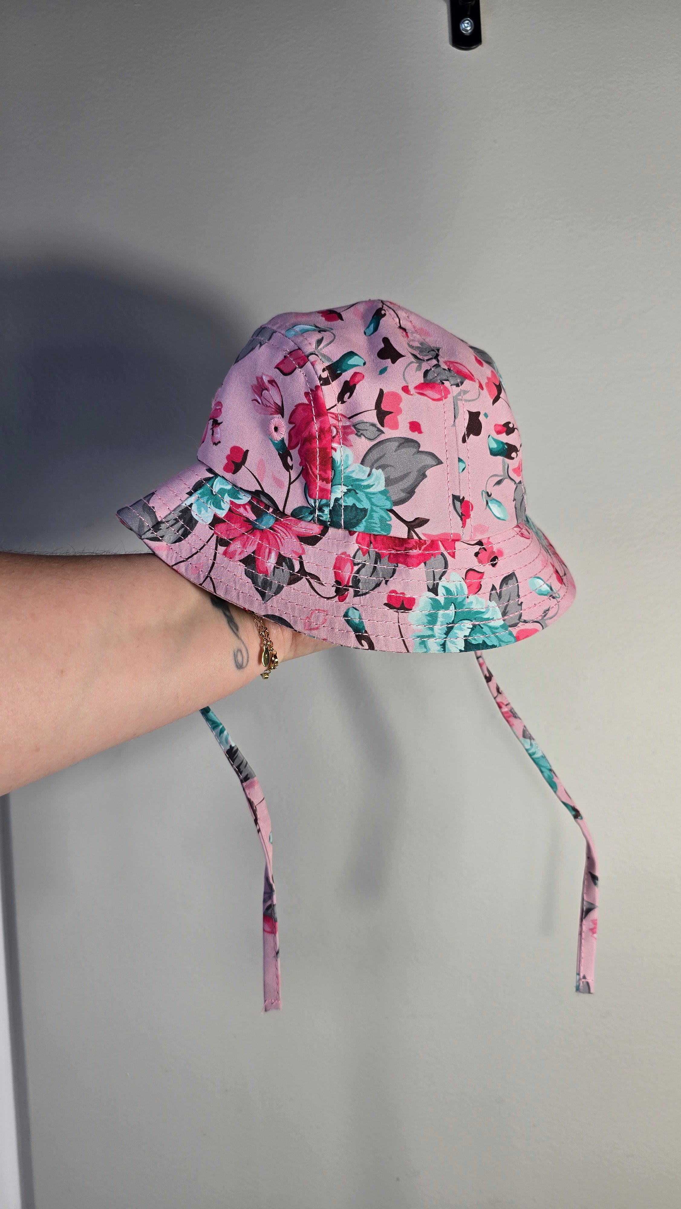 Chapeau fleuri | L&P | 3-6 mois