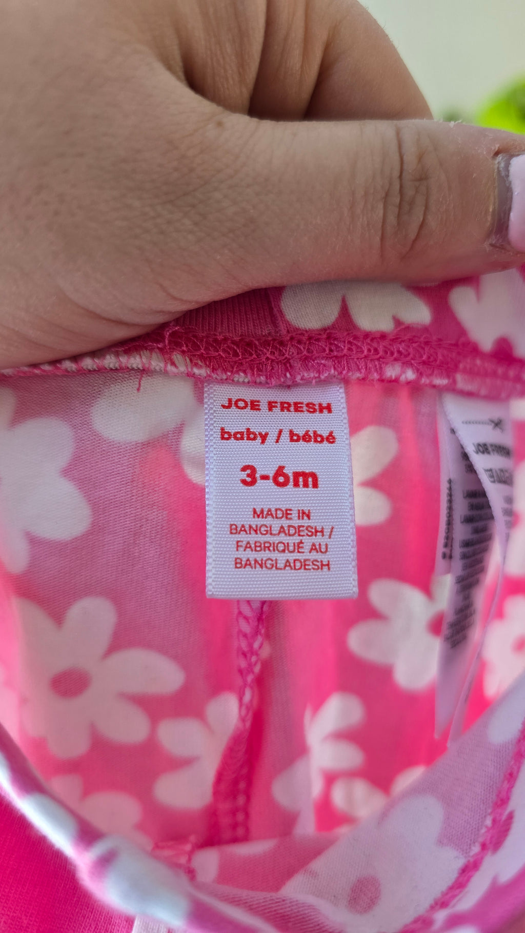 Legging Joe Fresh 3-6 mois
