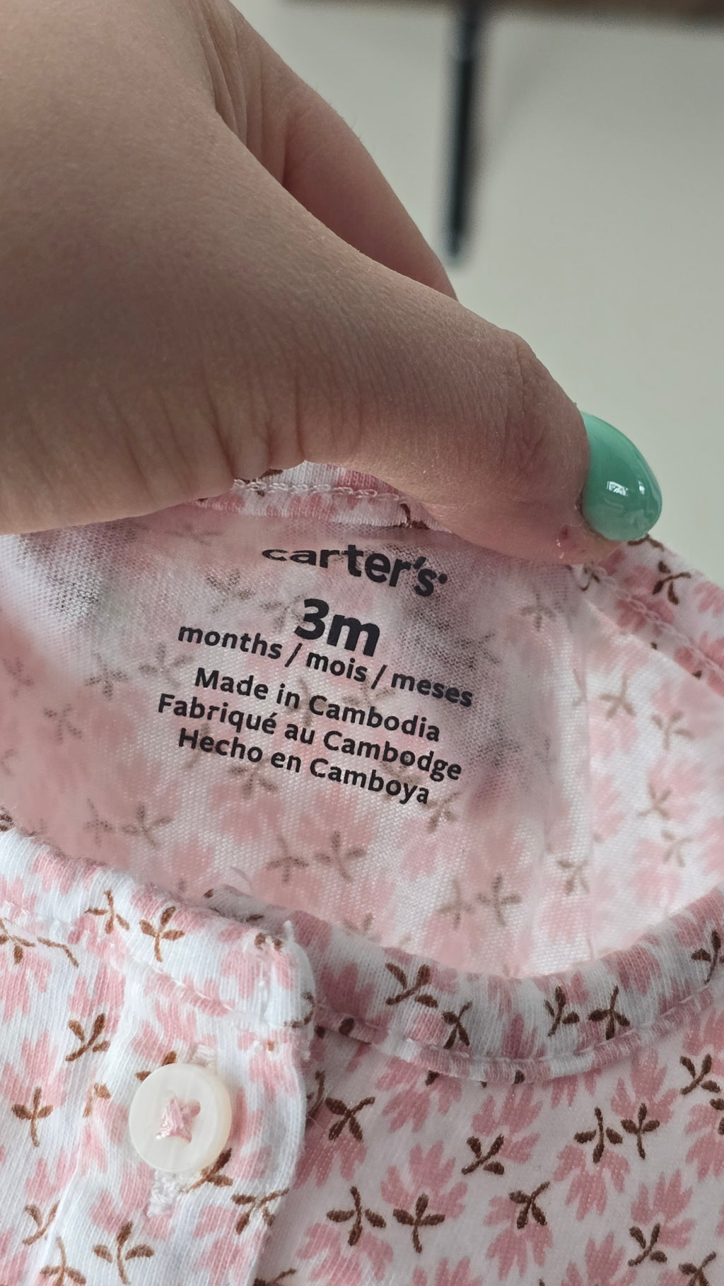 Carter's 3-month skirted bodysuit