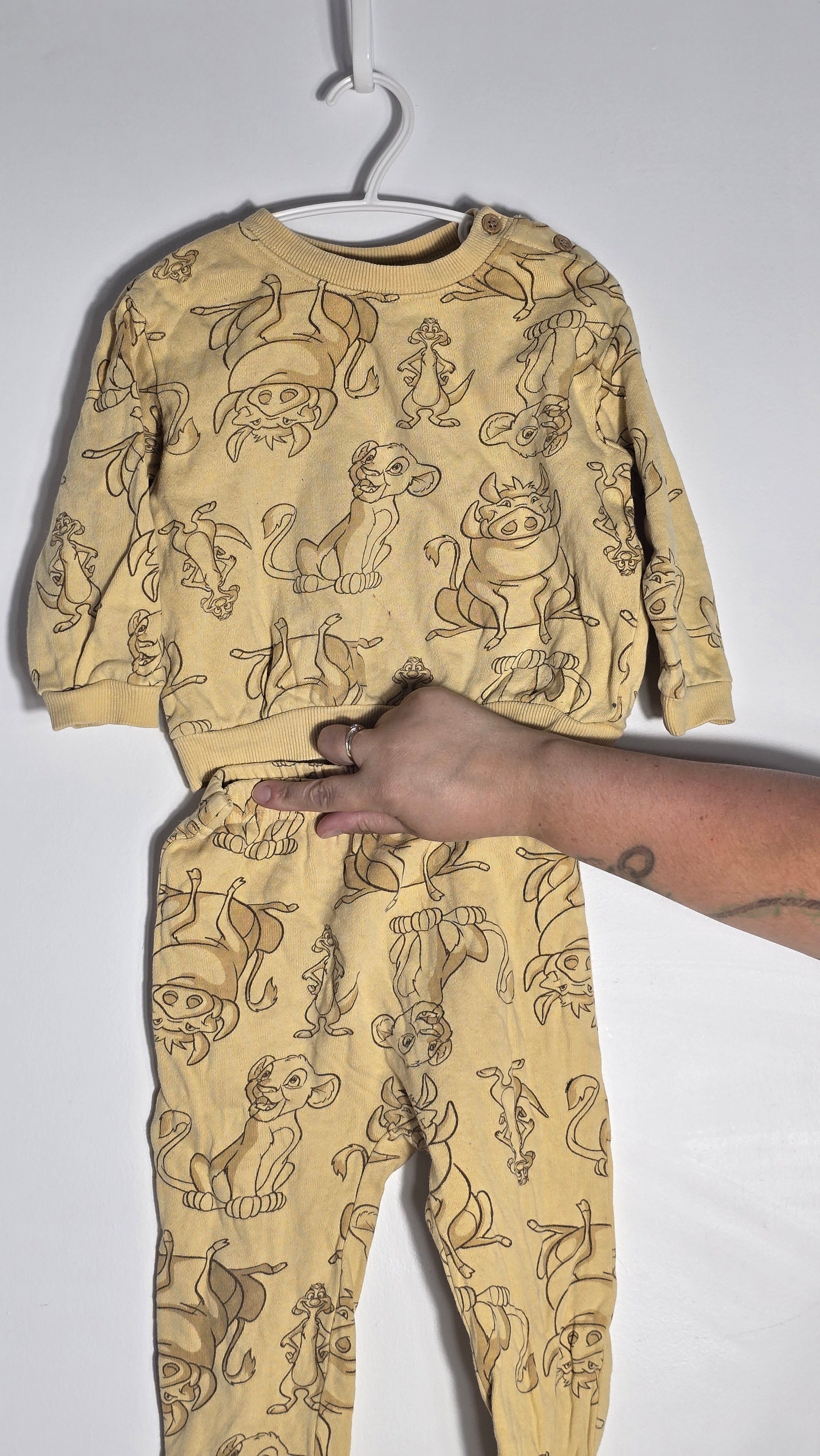 Ensemble jogging Roi Lion | Disney Baby | 24 mois *petite tache
