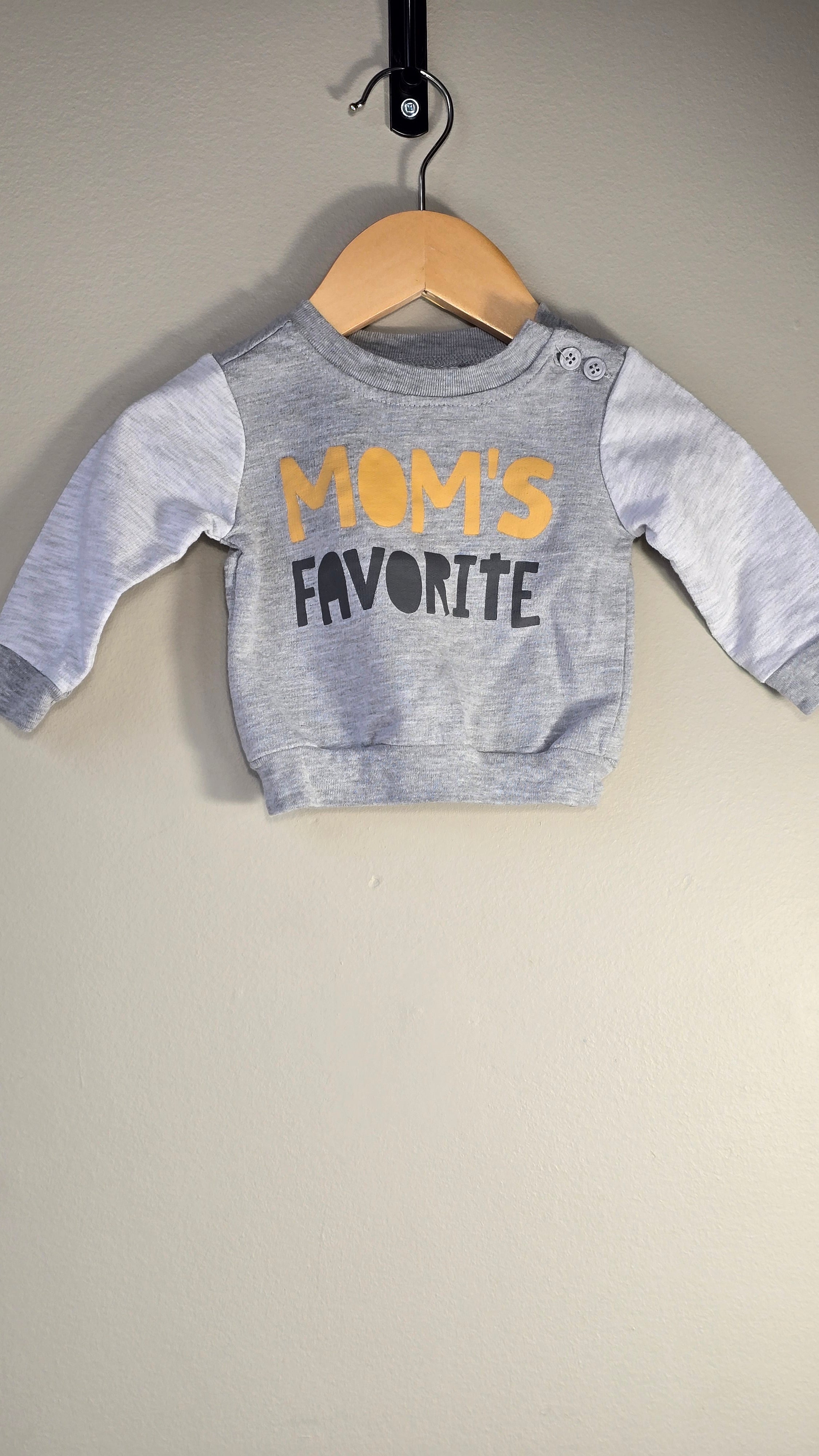 Crewneck mom's favorite | Baby Mode | 0-3 mois