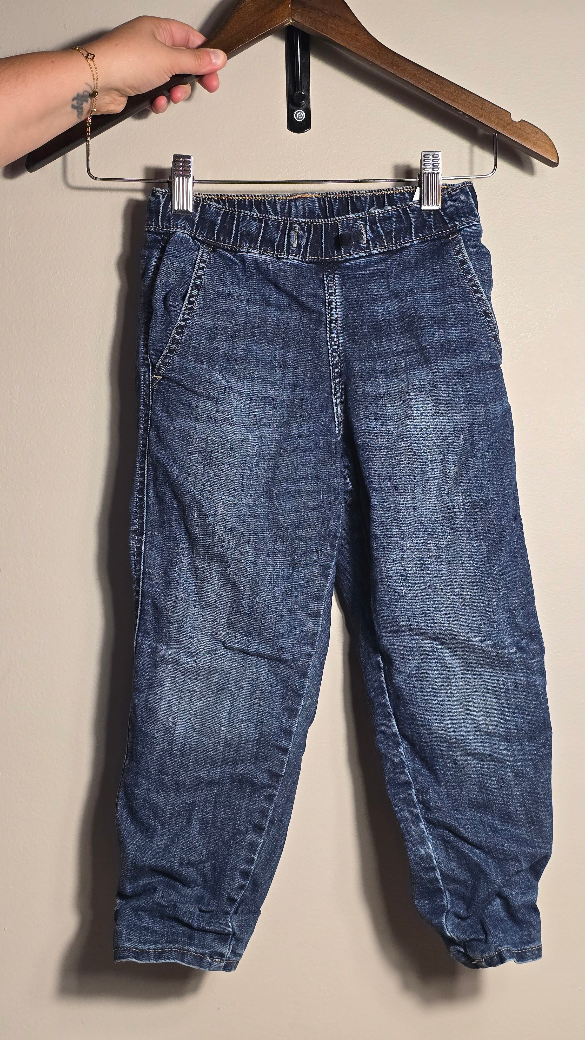Jogger en denim doublé en coton | H&M | 5-6A