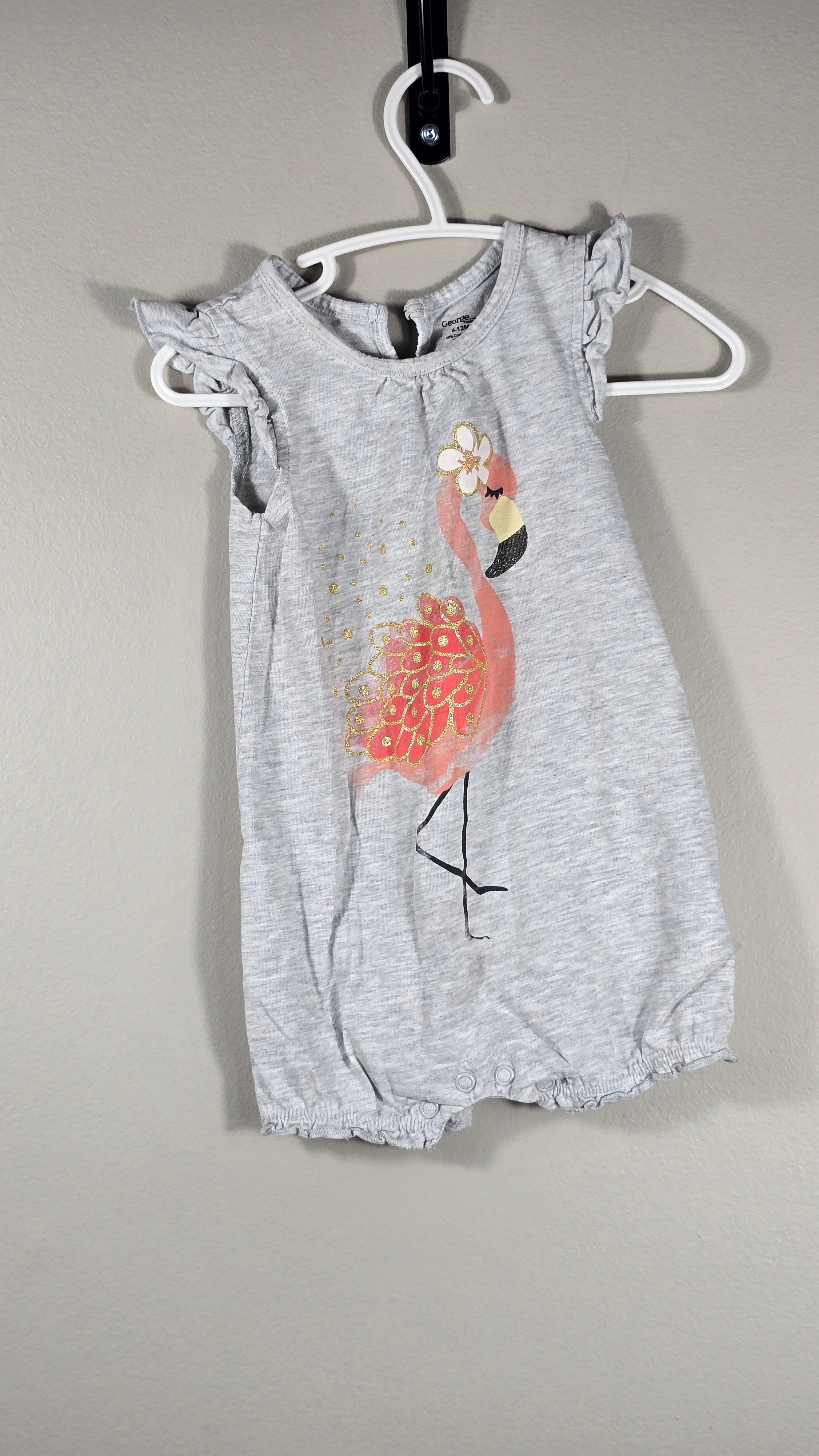 Barboteuse flamant | George | 6-12 mois