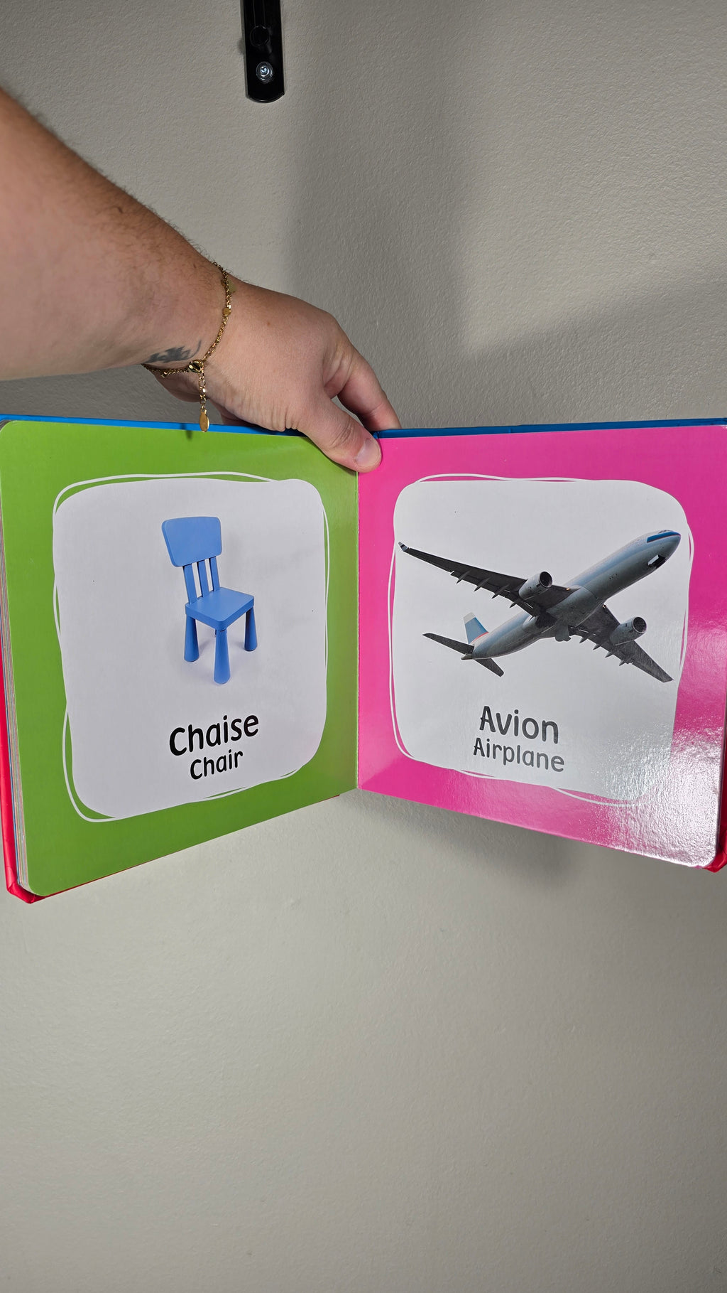 Livre Mes premiers mots - transport - Bilingue