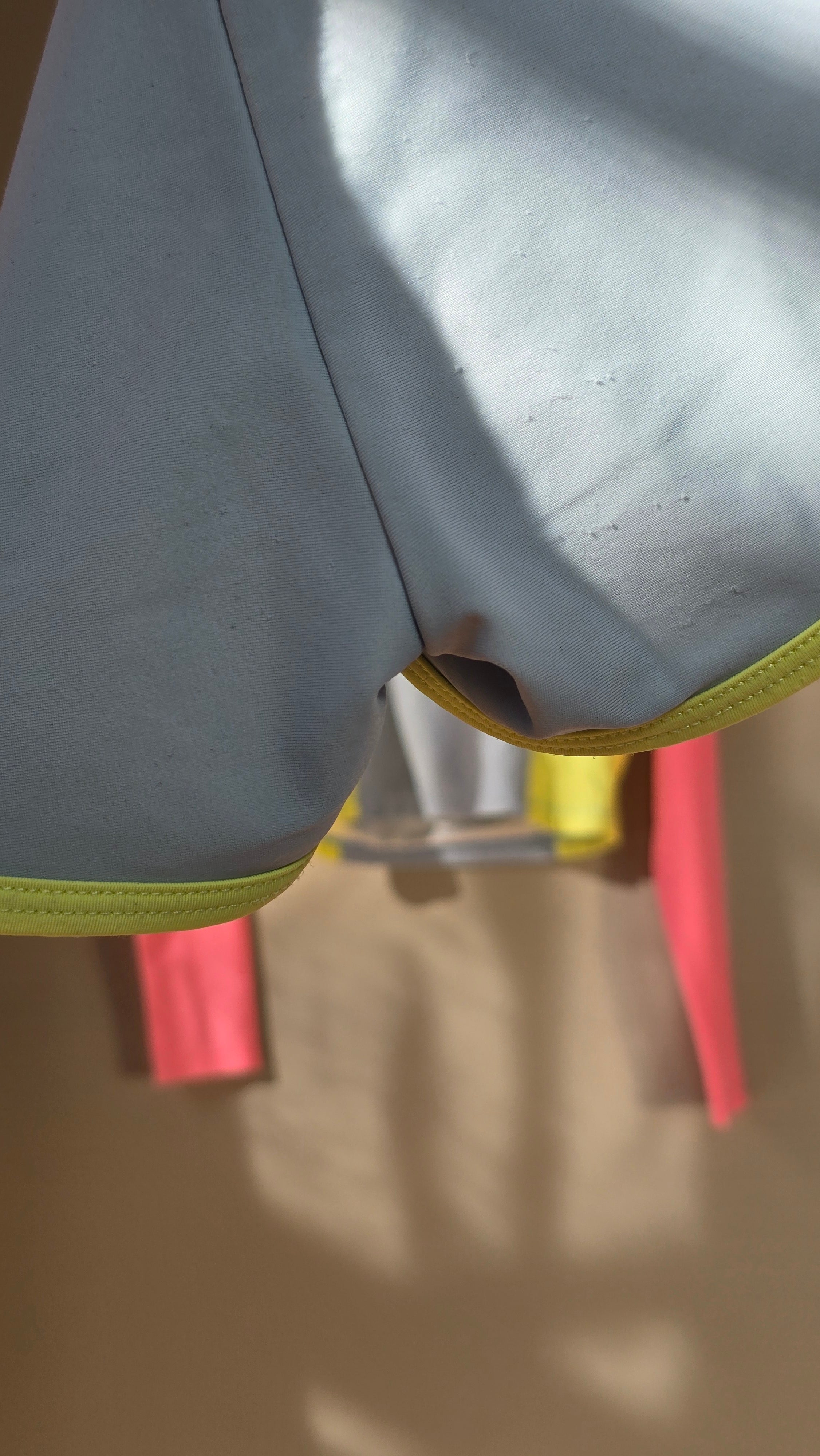 Neon colorblock swimsuit | Old Navy | 6-7 years *imperfect shorts