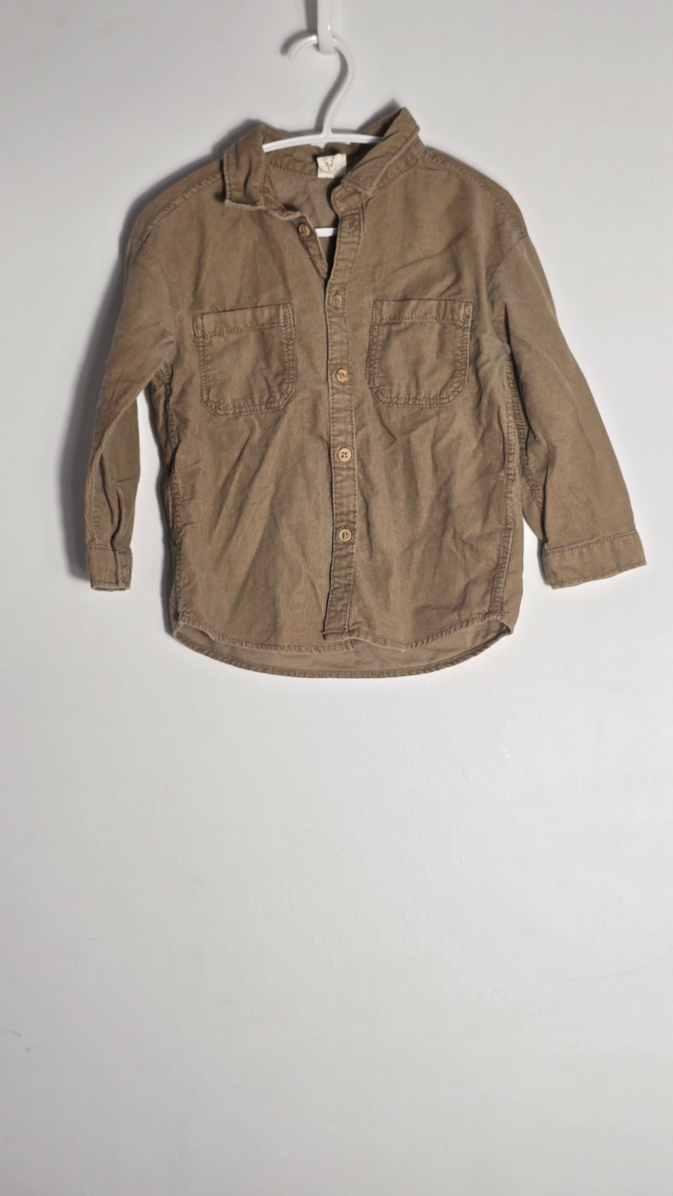 Chemise en corduroy | H&M | 1 1/2-2T