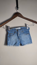 Short en jeans broderies sur les poches arrières | Appaman | 2T