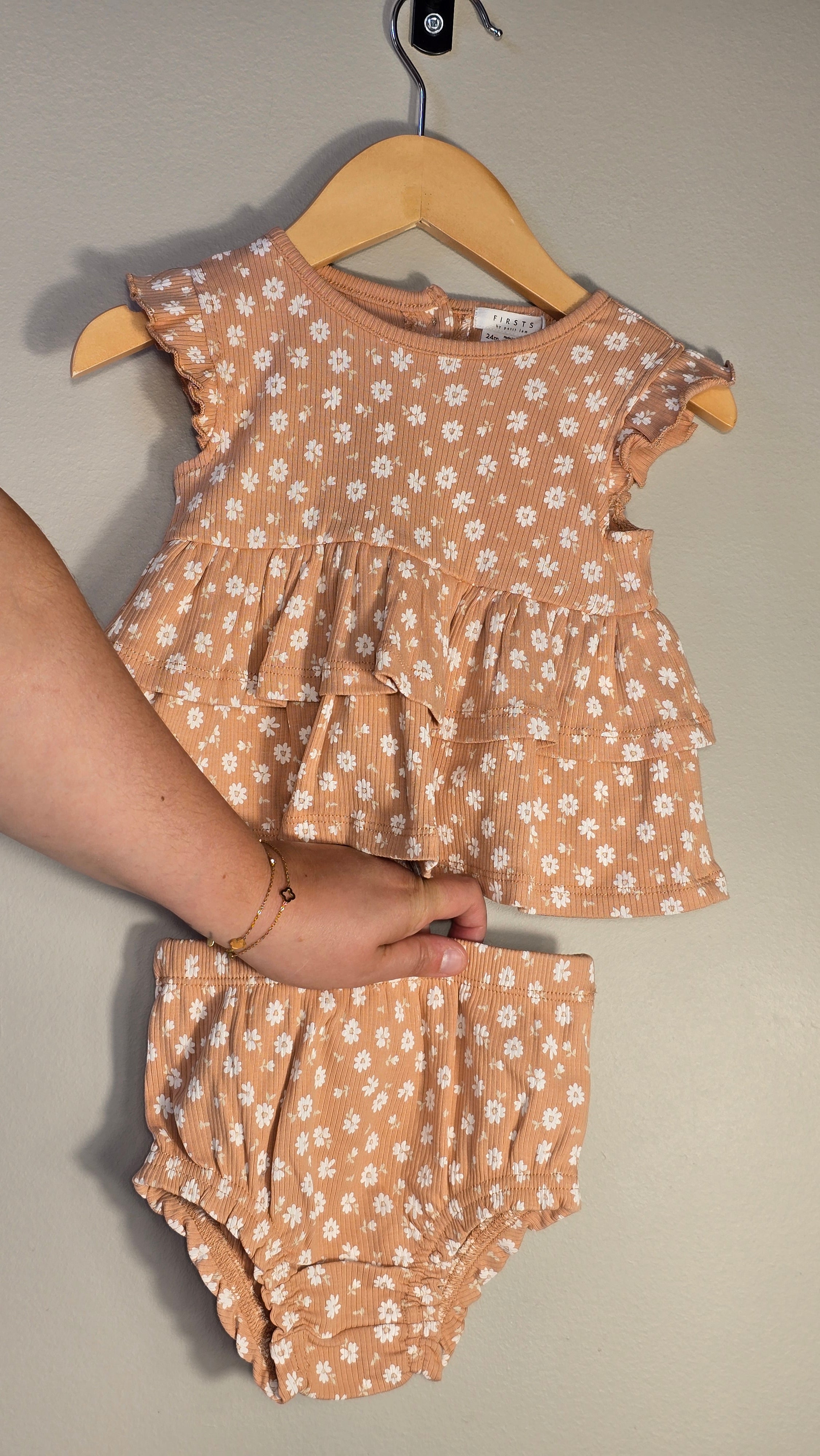 *New Peplum top and bloomer set | Petit Lem | 24 months