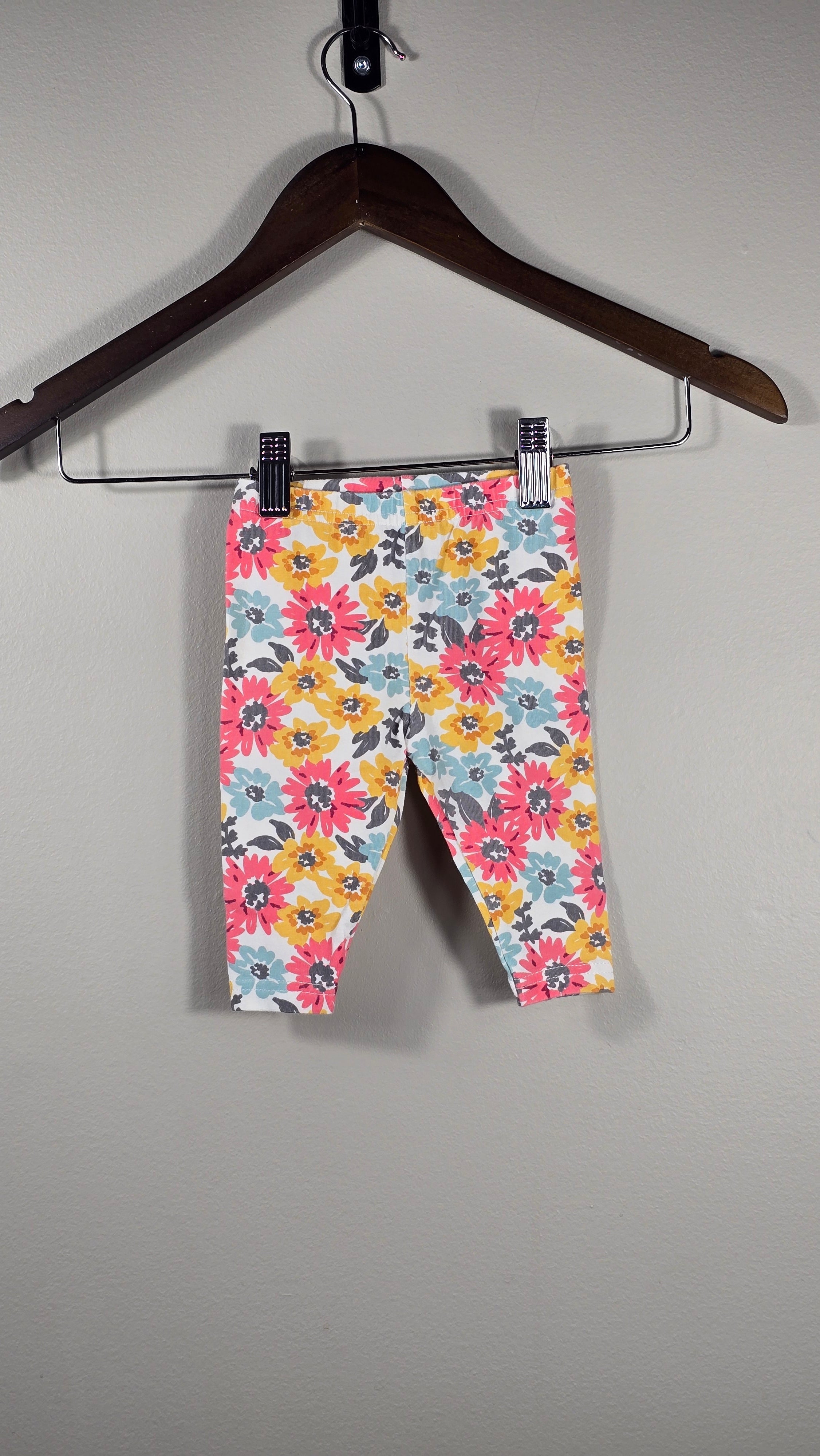 Legging fleuri | Child of mine by Carter's | 3-6 mois