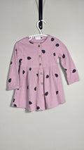 Robe côtelée à boutons | Zara | 9-12 mois