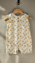 Floral Ribbed Romper | Willow + Whimsy | 24 Months