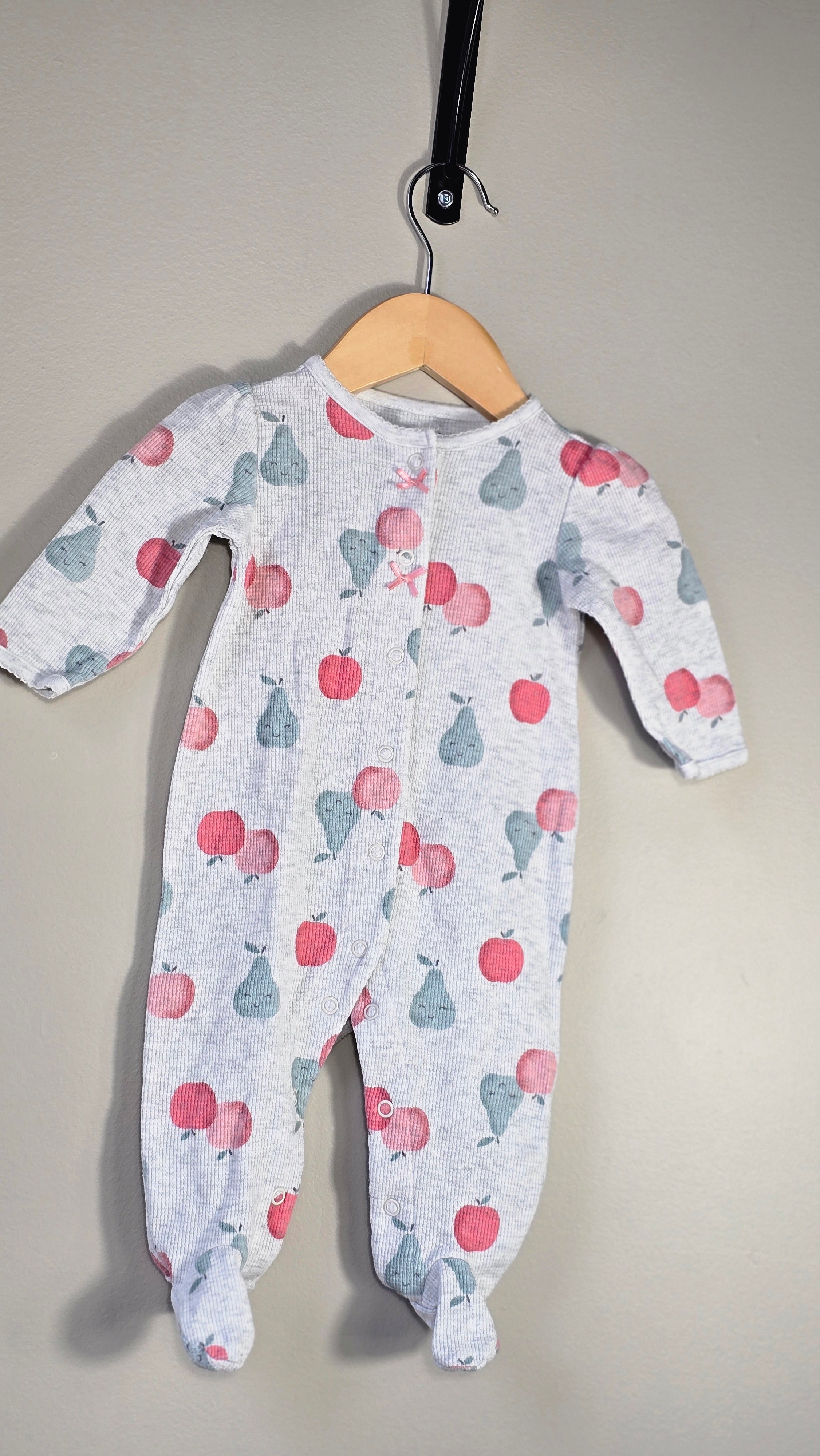 Pyjama gaufré pommes et poires | Carter's | 3-6 mois
