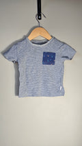 Striped pocket T-shirt | Organic Gagou | 12 months