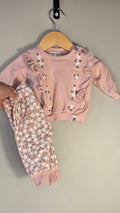 Fleece Floral Set | Rabbit Bear | 0-3 Months