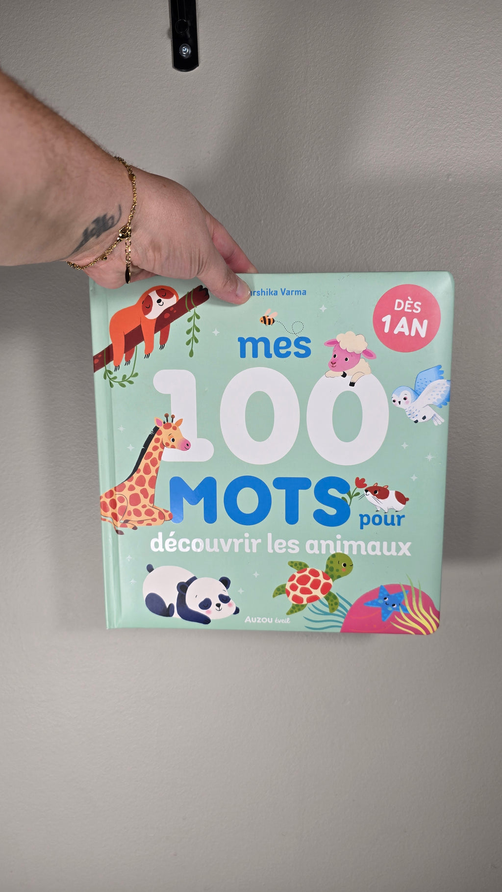 My 100 Words to Discover Animals Book (French)