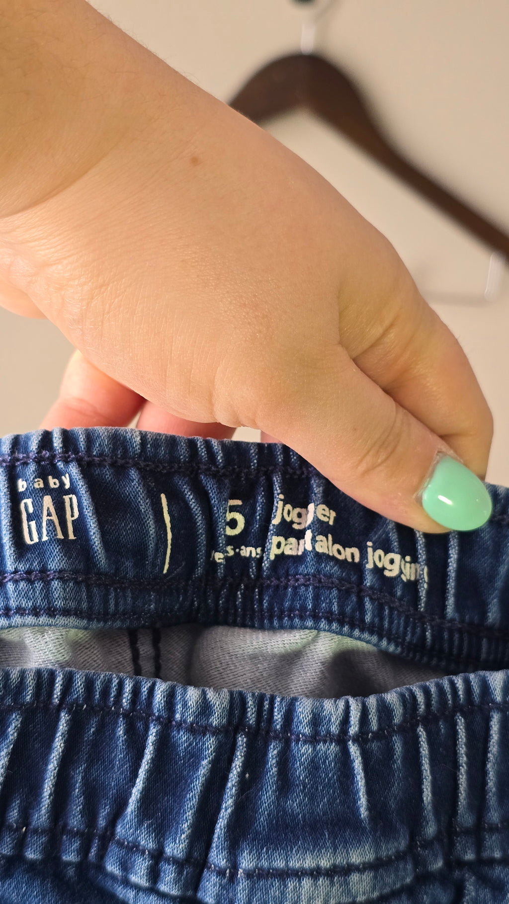 Jogger en jeans Gap 5 ans