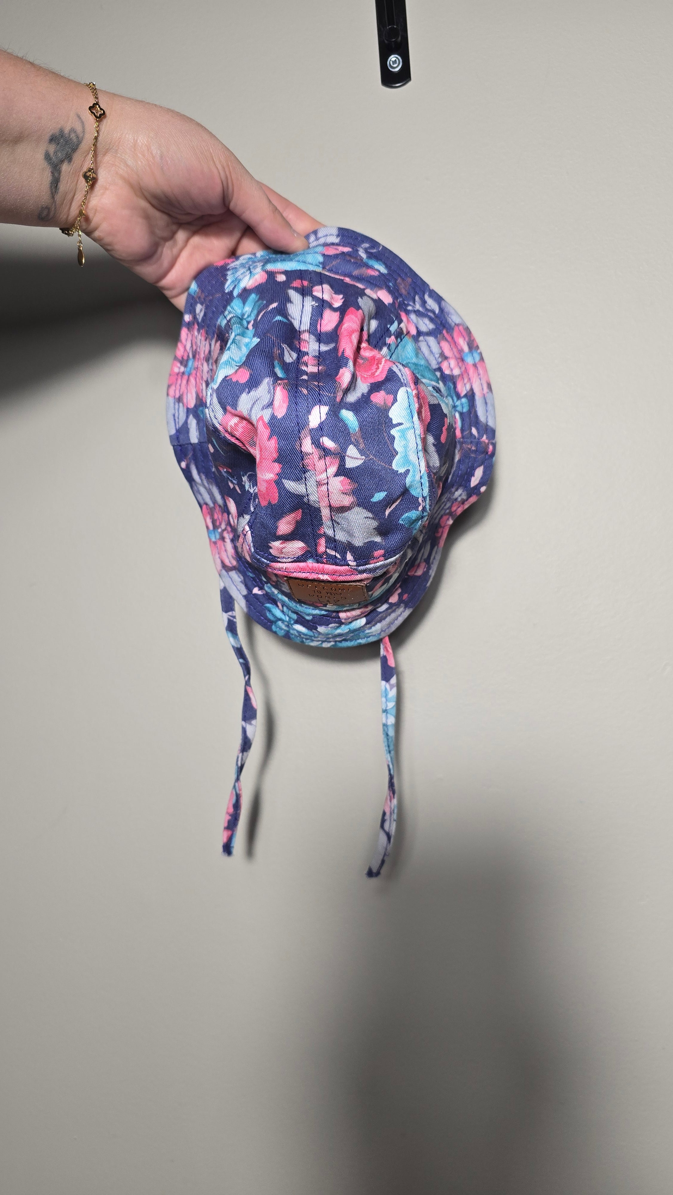 Chapeau fleuri | L&P | 6-12 mois
