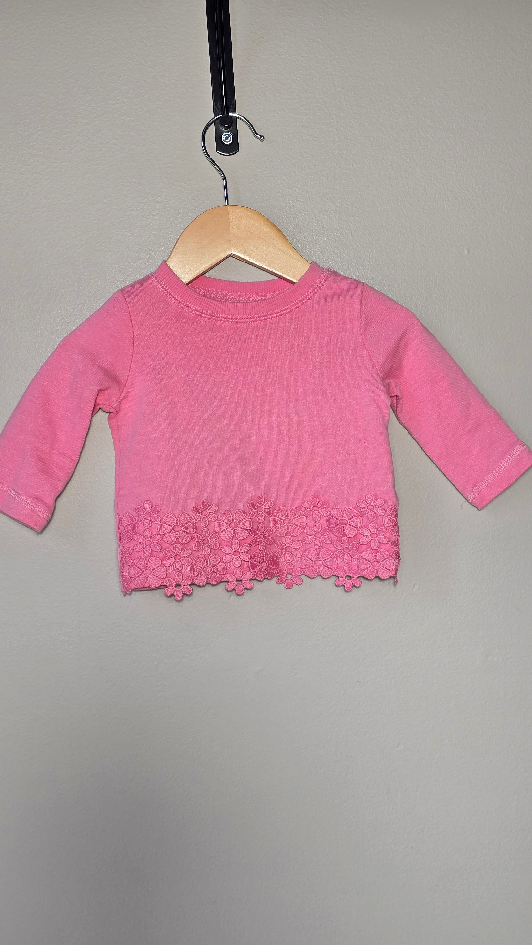 *Embroidered floral crewneck | Koala Kids | 3-6 months