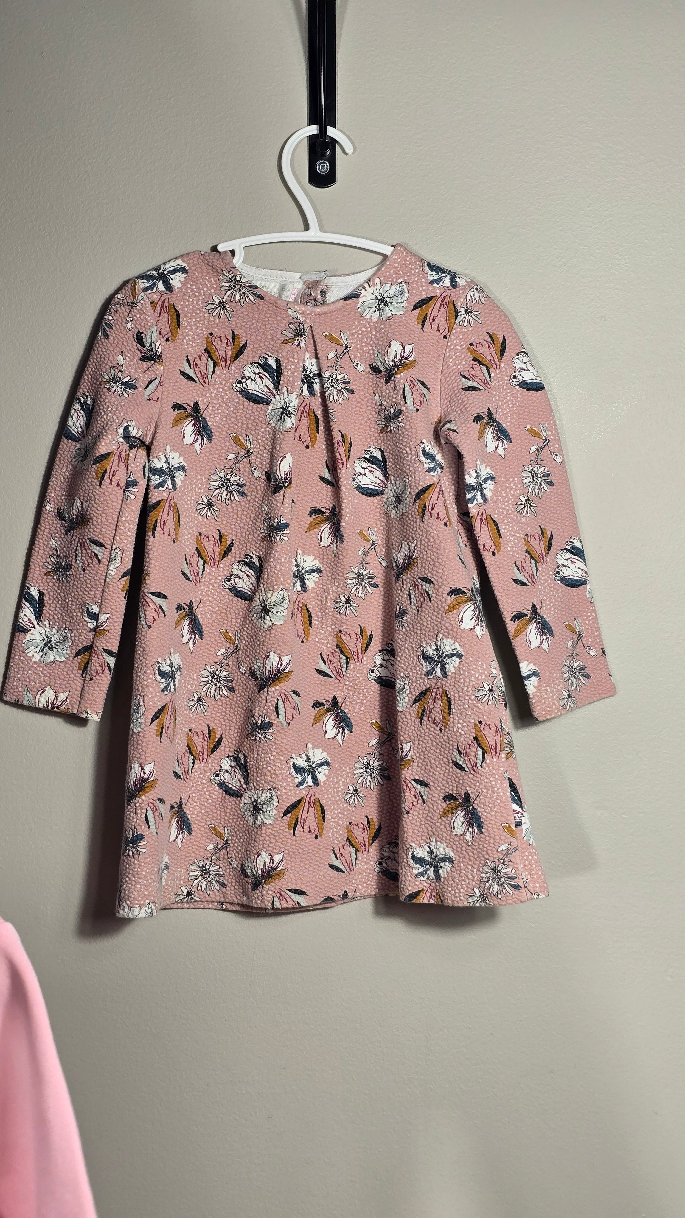 Robe texturée fleurie | Zara | 2-3A