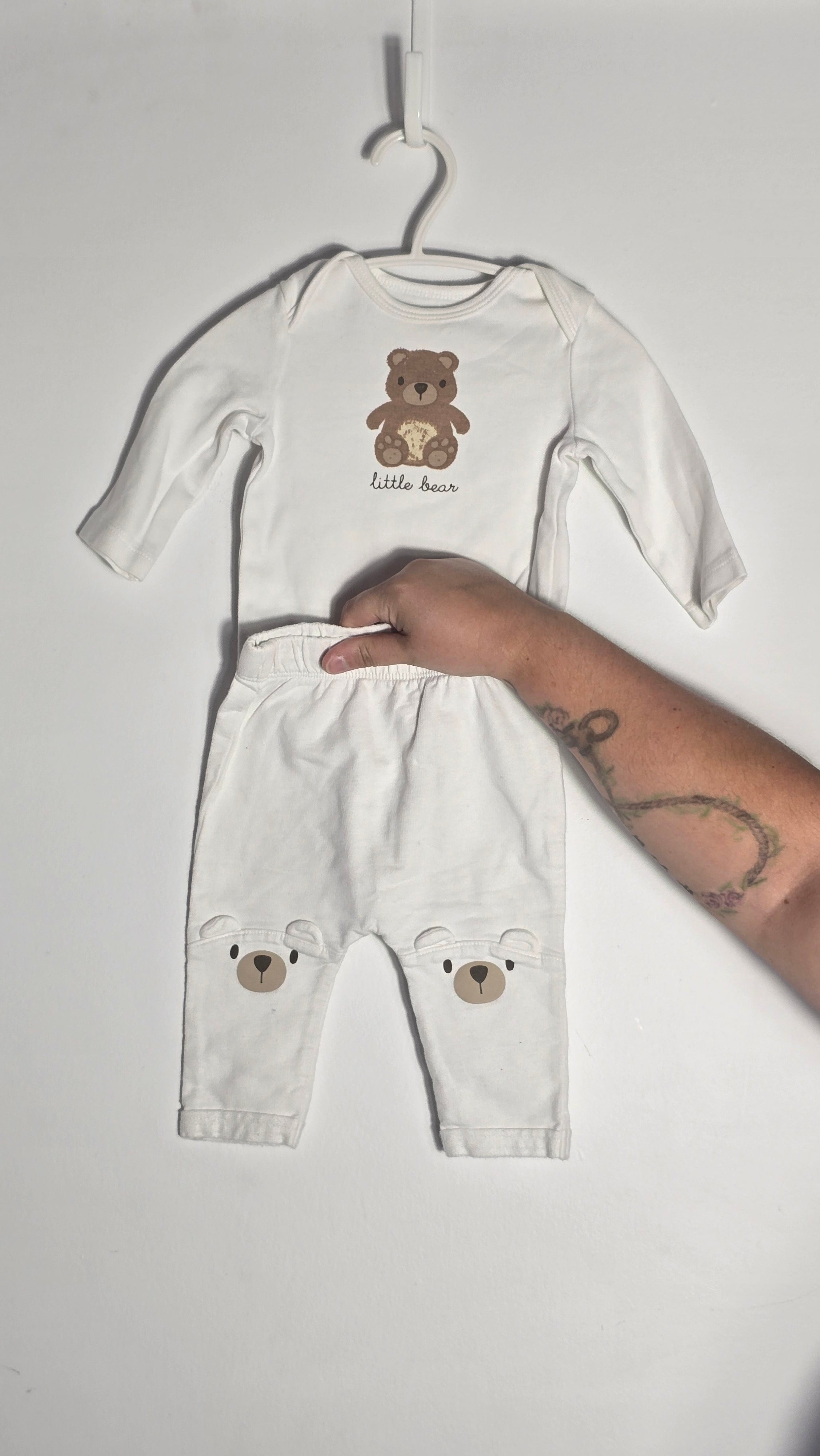Ensemble body et pantalon Little bear | Joe Fresh | 3-6 mois