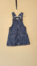 Robe salopette en jeans | Max studio kids | 4T