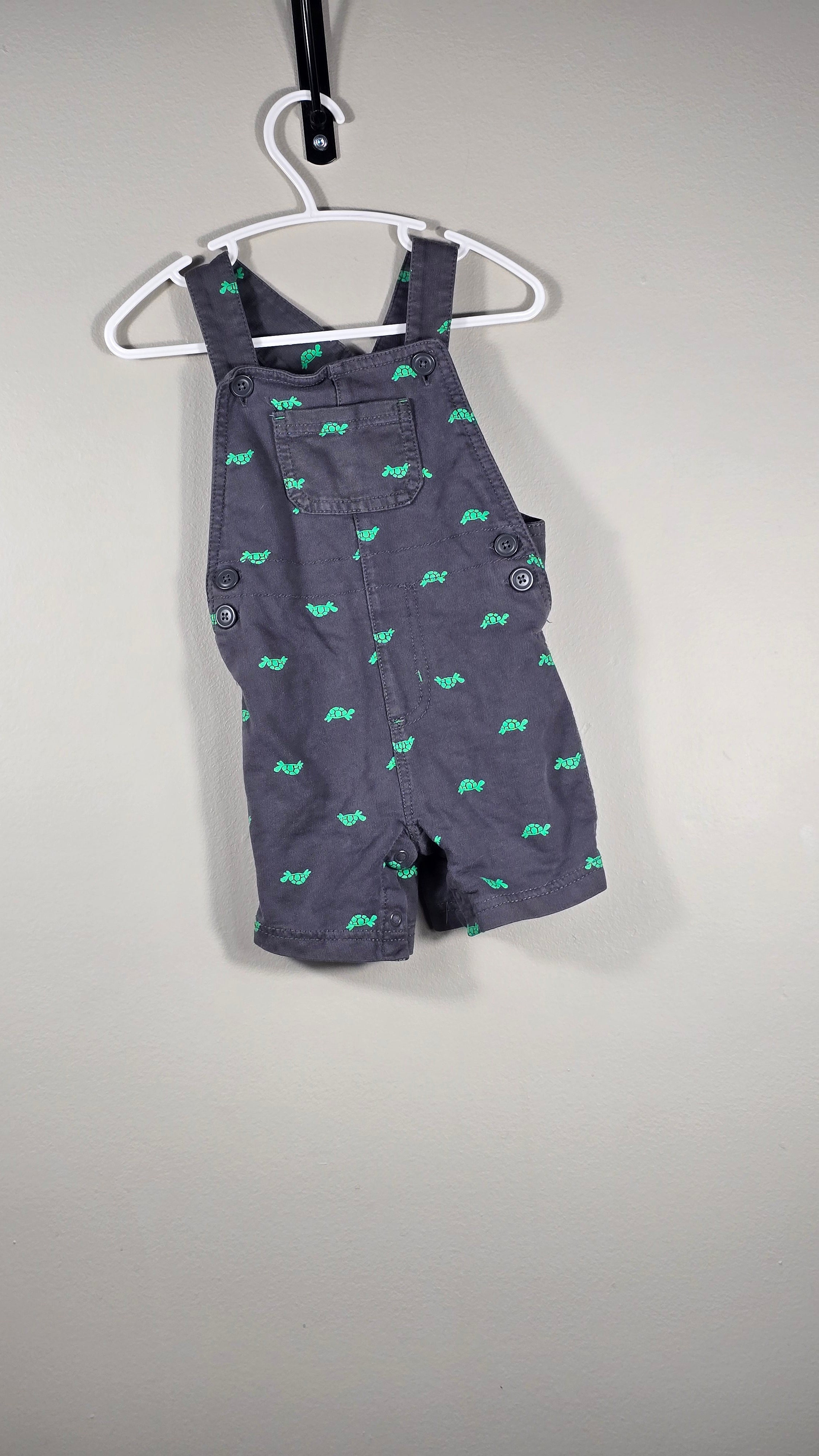 Short salopette tortues | Carter's | 18 mois