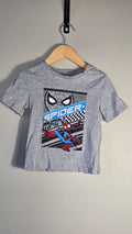 T-shirt spiderman | Marvel | 4 ans *Dessin moyennement craqué et col un peu étiré