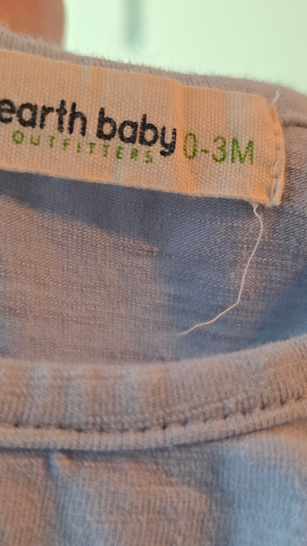 Earth baby outfitters 0-3 month onesie