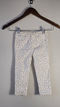 Jegging fleuri (tissu un peu extensible)| H&M | 1 1/2-2T