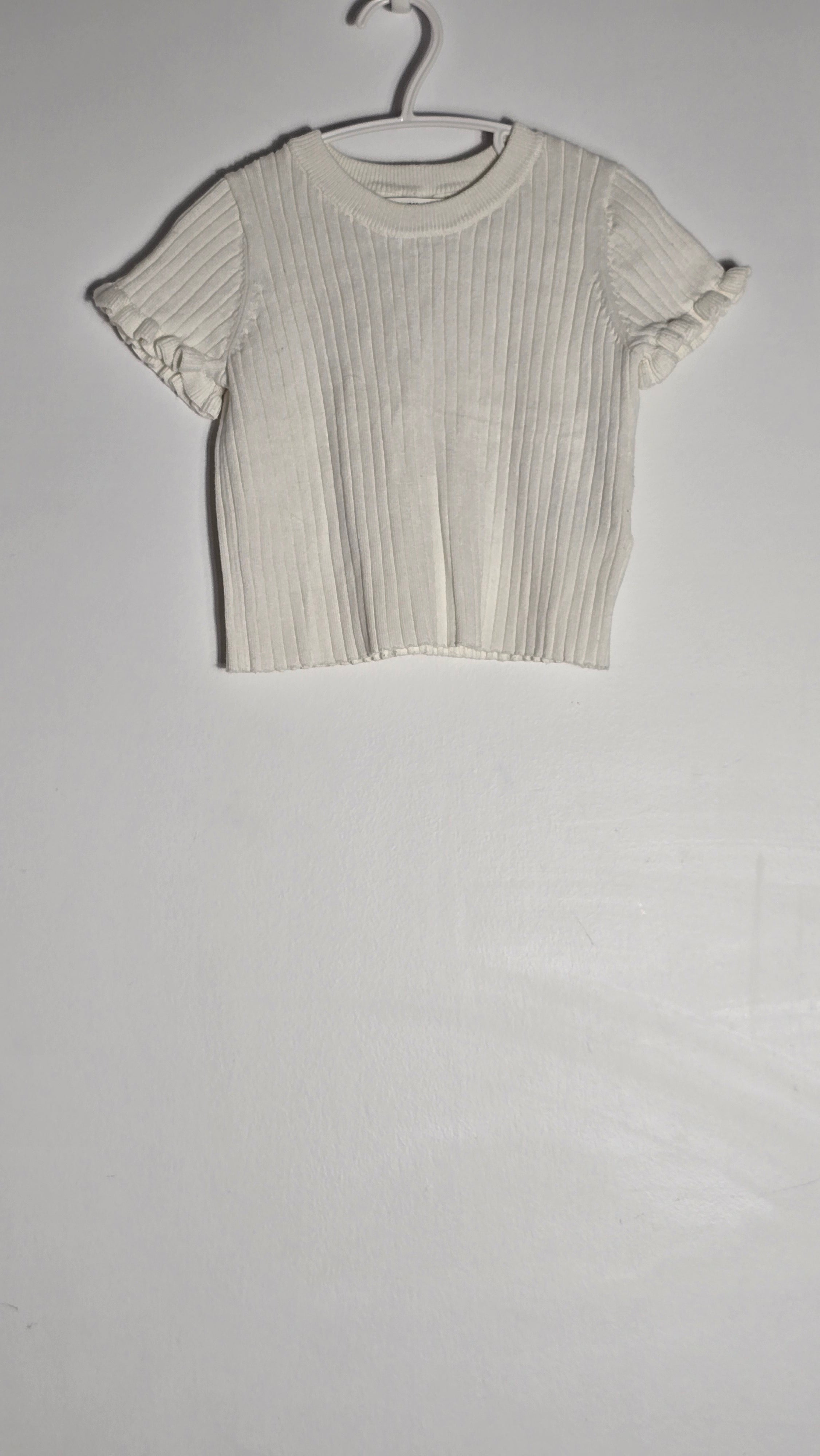 T-shirt côtelé | H&M | 1 1/2-2T *Très extensible