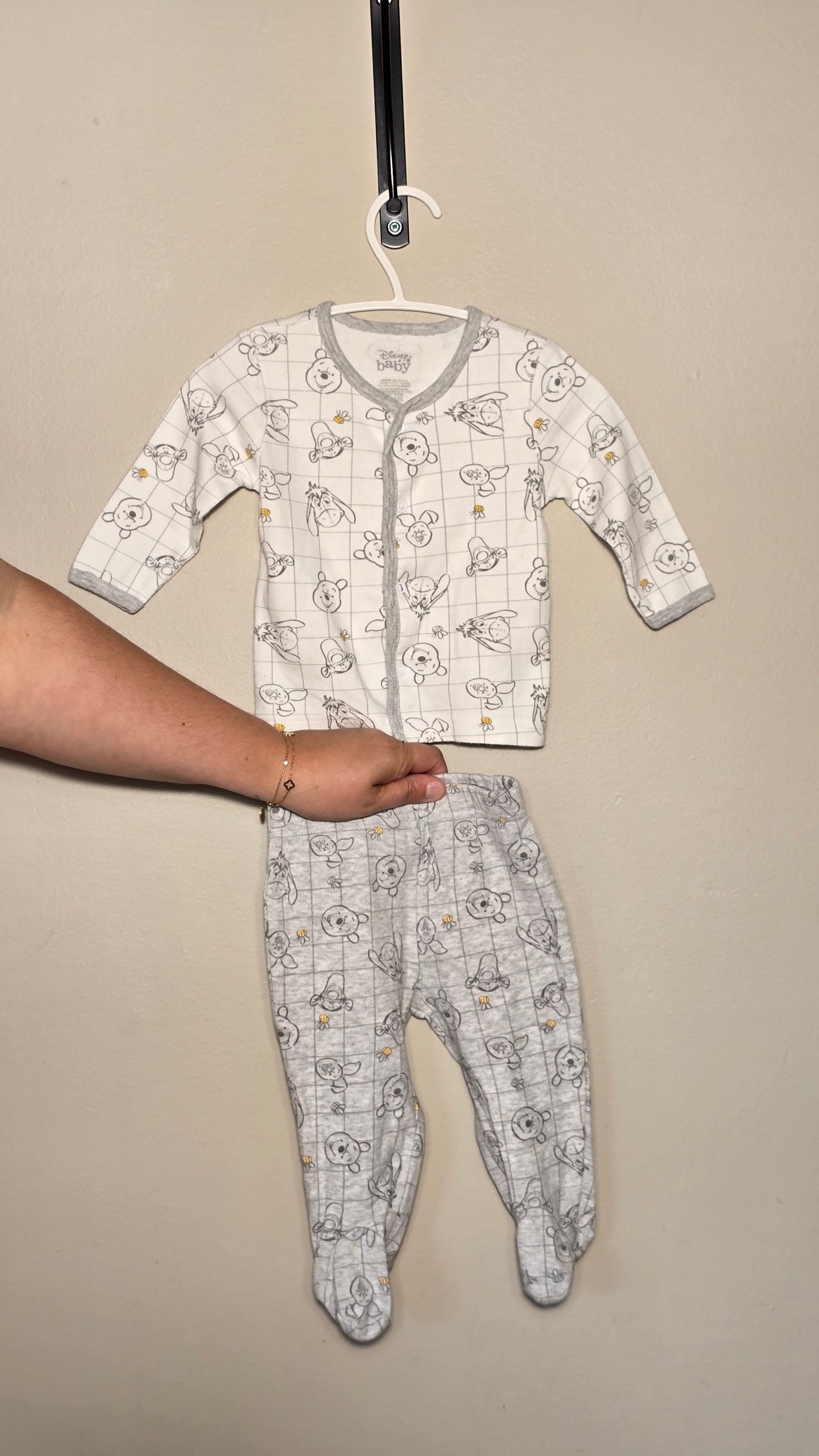 Ensemble pantalon et veste Winnie l'ourson | Disney Baby | 3-6 mois
