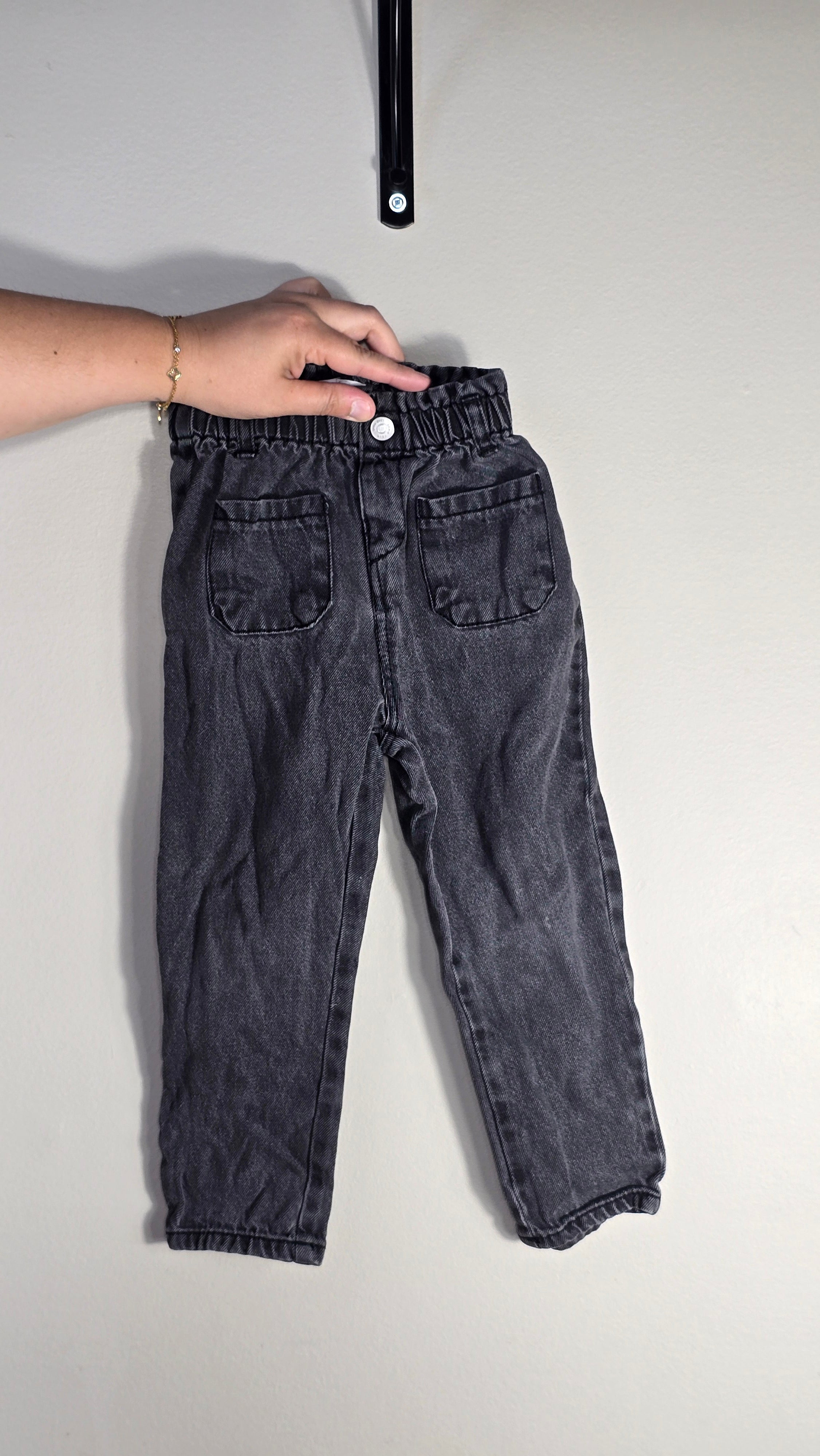 Jeans taille paperbag | Zara | 2-3T