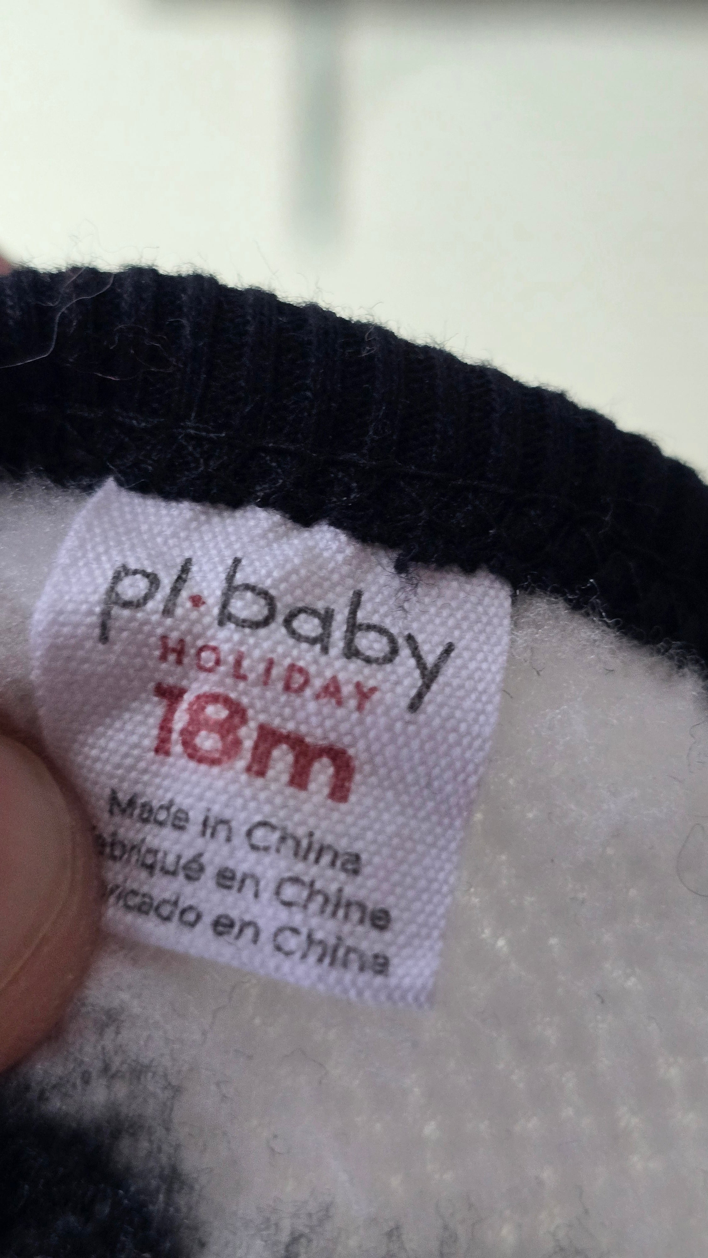 Veste à motifs coeurs en peluche PL Baby 18 mois