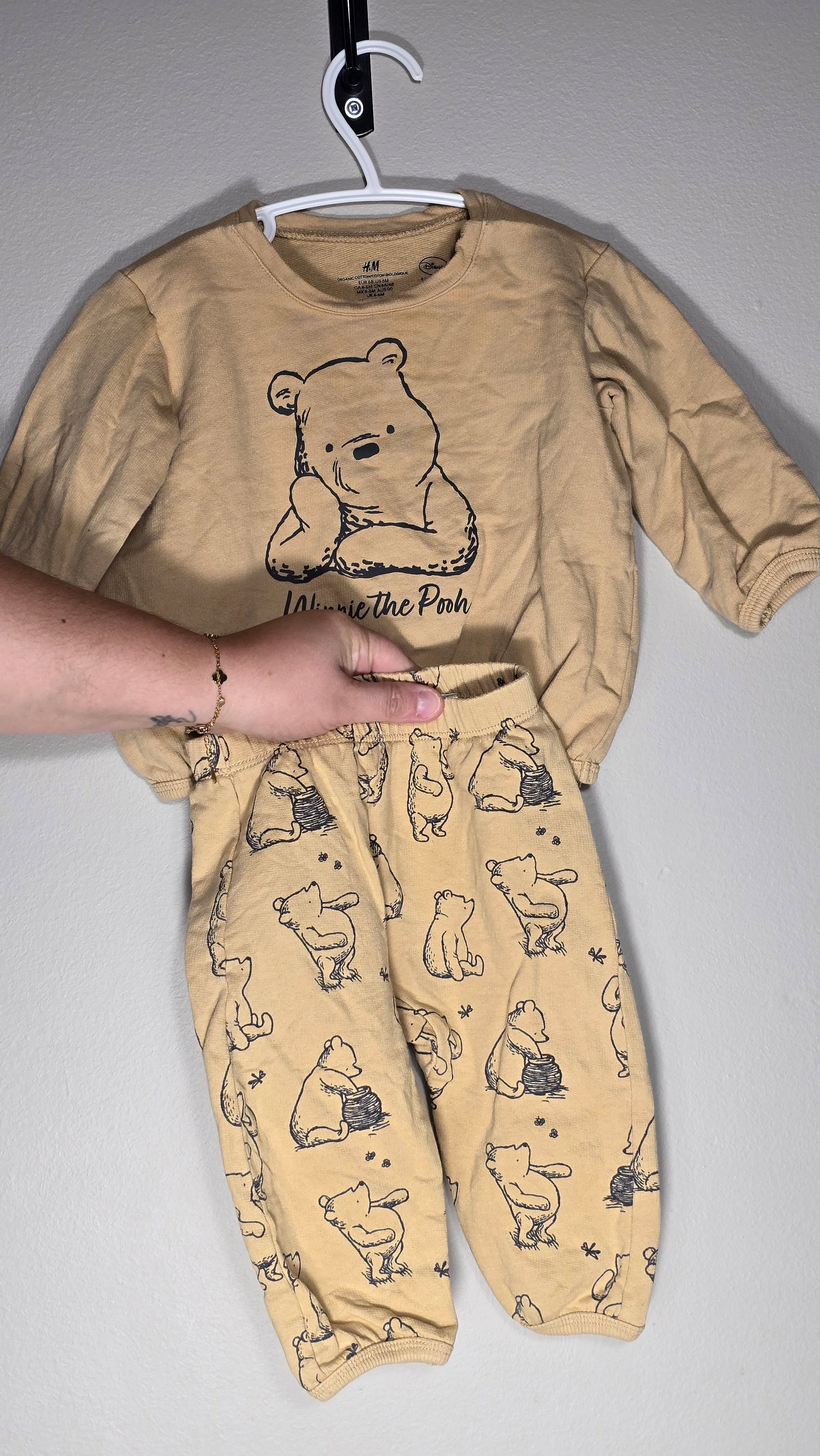 Ensemble jogging Winnie l'ourson | H&M | 4-6 mois