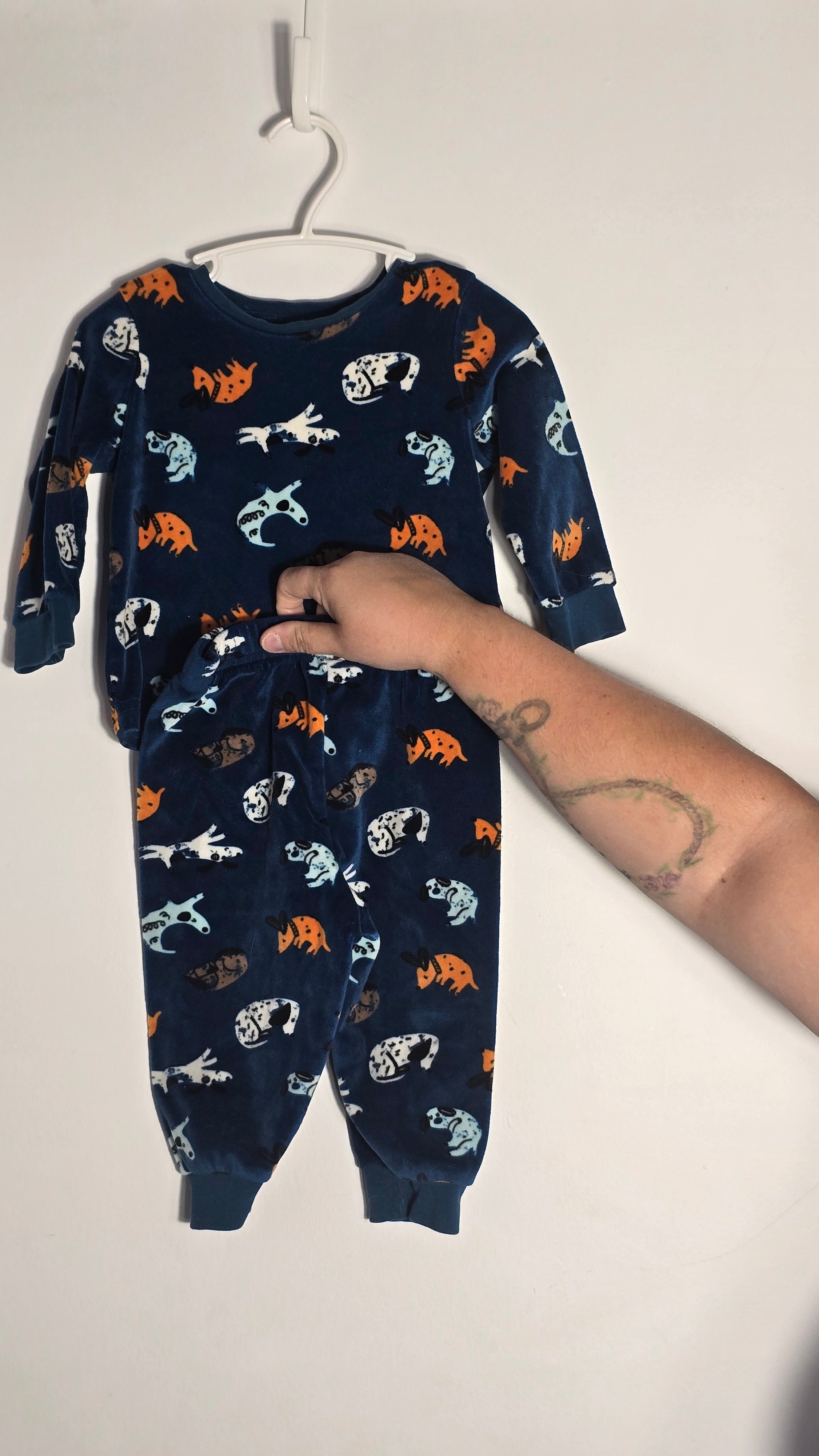 Pyjama 2 pièces super doux - chiens | George | 6-12 mois