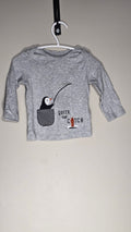 Chandail pingouin pêche | Child of mine by Carter's | 3-6 mois