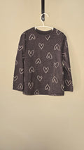 Chandail à manches longues coeurs | Old Navy | 5T